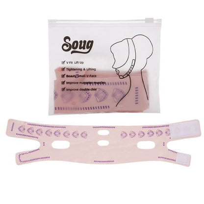 Breathable V Face Band Cheek Reduce Double Chin Lift up Face Thin Mask V-Line Shaping Bandage anti Wrinkle Face Bandage