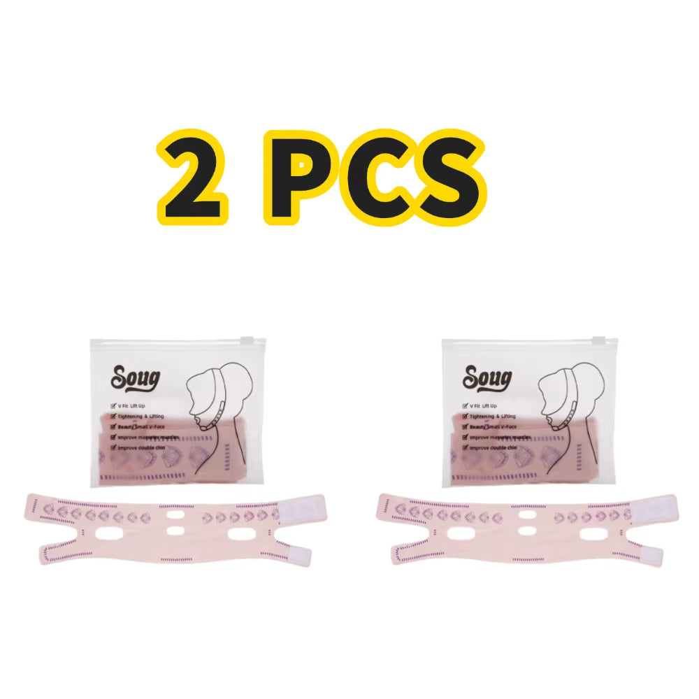 Breathable V Face Band Cheek Reduce Double Chin Lift up Face Thin Mask V-Line Shaping Bandage anti Wrinkle Face Bandage