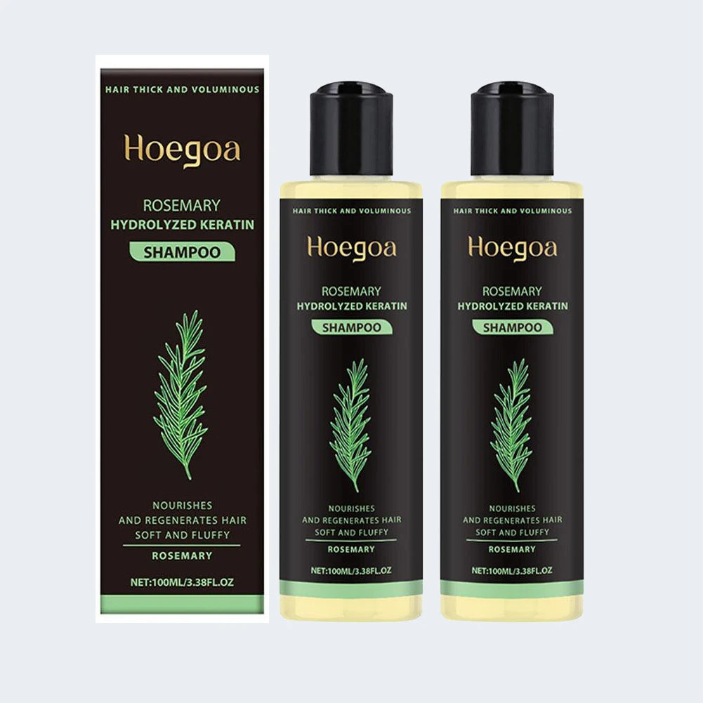 1/2PCS Rosemary Hair Growth Shampoo Organic Rosemary Oil for Hair Growth, Natural anti Loss Thickening Shampoo for Thinning Hair