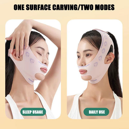 Breathable V Face Band Cheek Reduce Double Chin Lift up Face Thin Mask V-Line Shaping Bandage anti Wrinkle Face Bandage
